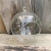 Glasklot, rund, 19 cm