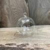 Glasklot, rund, 8 cm